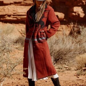 Vintage Inspired Blanket Coat